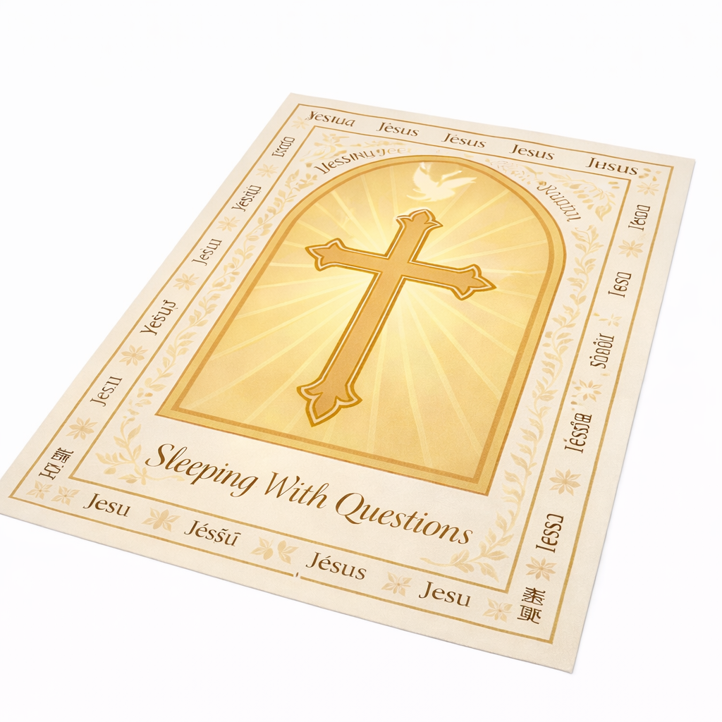 Sleeping With Questions™ Prayer Shawl – Names of Jesus Edition