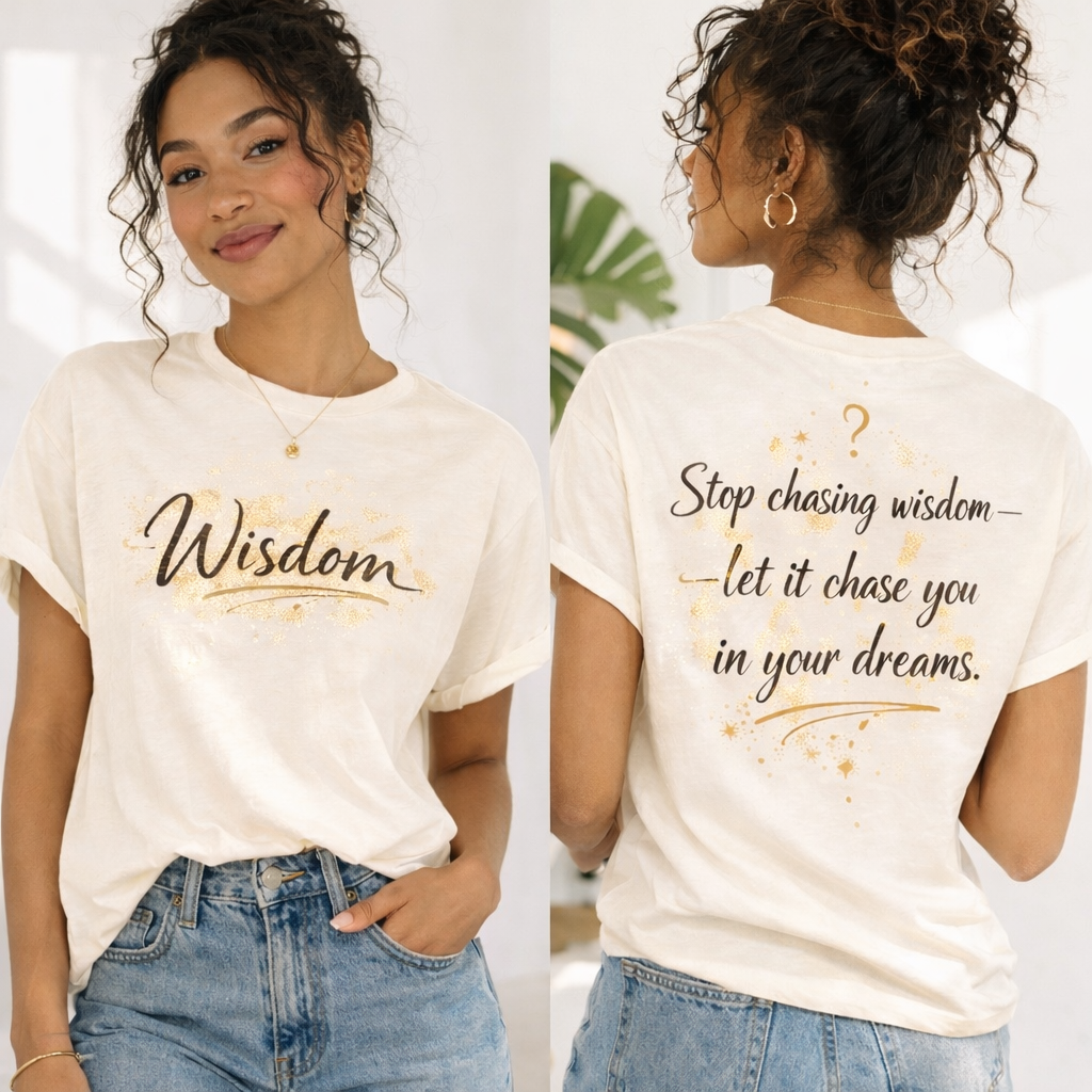 *PRESALE* Wisdom Signature Tee – “Let It Chase You” Edition