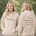 *PRESALE* Wisdom Collection Hoodie – “Let It Chase You” Edition